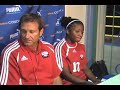 Women's qualifier - T&T  vs El Salvador post game conference