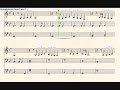 Final Countdown Trombone Trio Sheet Music