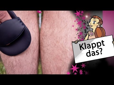 Lästige Haare einfach abschmirgeln?