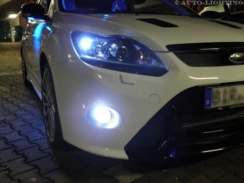2012 Ford Focus Mk3 Xenon Fog Lamps Driving Lights Kit Installation Directions Video