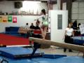 Jordan on Beam, @Delta Gymnastics, 2009 Harvest Invitational