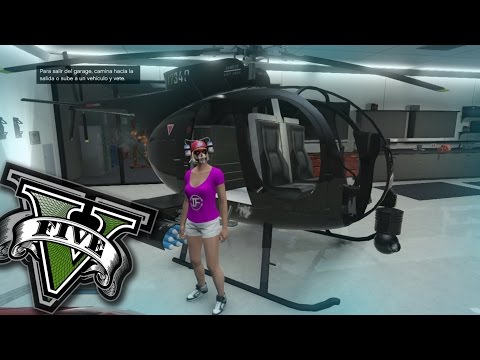 GTA V Online 1.15 - Nuevo Truco Meter Helicóptero Buzzard al Garaje - Misterioso Glitch GTA 5
