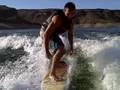 wakesurfing to venga boys