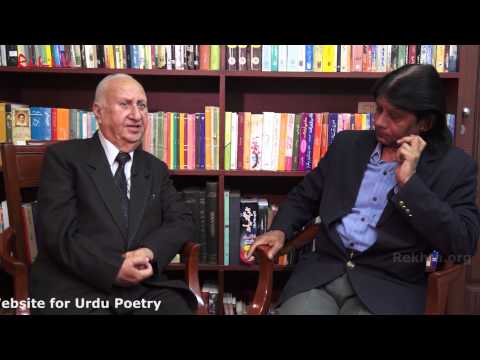 Nand Kishore Vikram in conversation with Farhat Ehsas at Rekhta Studio