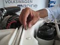 New TDI 350-8 marine engine running, with coin on top.