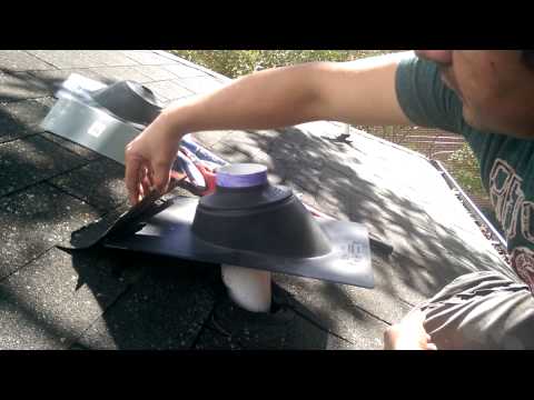 how to replace roof vent boot