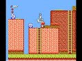 stage 1 round 1 of this nes game released by kemco in sept. 1990. it is a fun game (yet difficult at times) with great music that places you in the role of bugs bunny on his way to a birthday party. game includes many boss enemies of the popular looney tunes cast. will bugs get to his party on time?