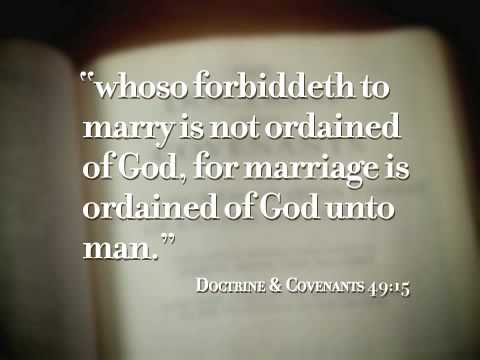 Marriage and The Teachings of Jesus Christ (Prop 8)