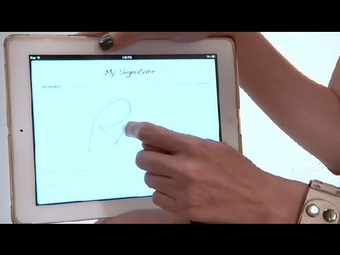how to fasten handwriting