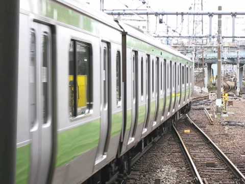 Ｅ２３１系　山手線　新宿　池袋　方面　大崎駅　到着