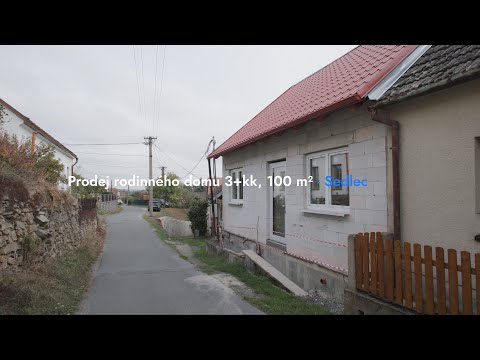 Video Prodej rodinného domu 3+kk, 100 m2 - Sedlec
