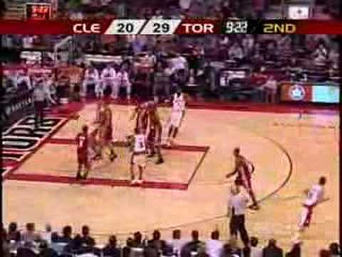 Preseason  Toronto Raptors vs Cleveland Cavaliers 25/10/07