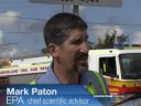 Suburb evacuated after petrol tanker overturns