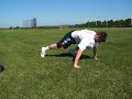 Push up position routine Push up position routine