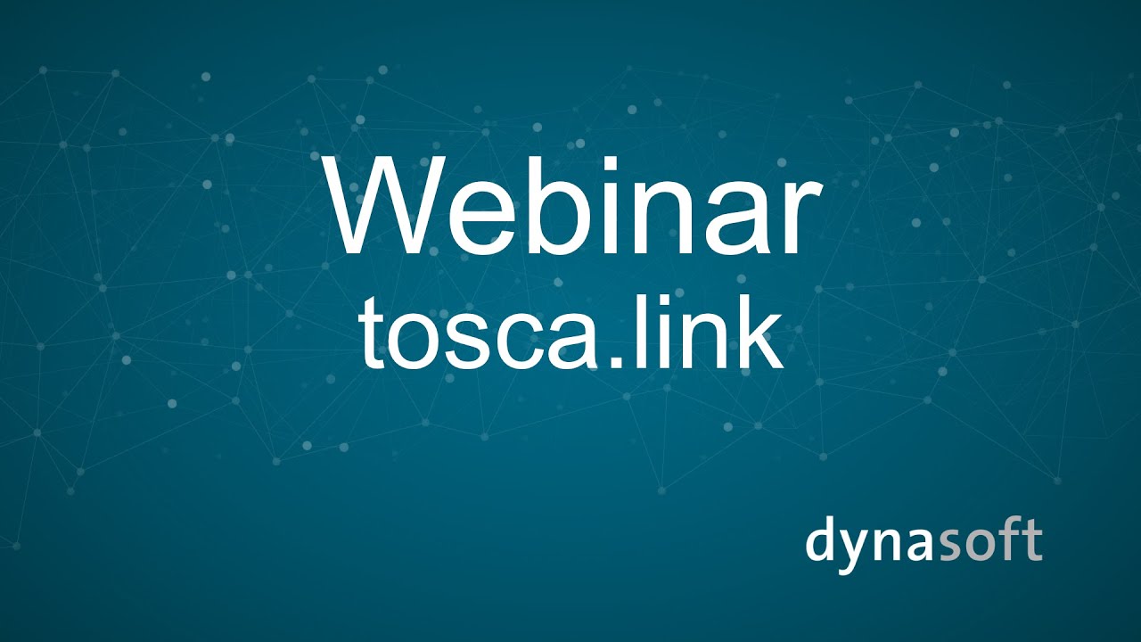 Webinar tosca.link