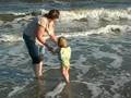 first trip to beach IOP