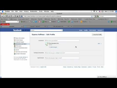 Facebook Profile Tip   How to Add Your Business to Your Profile