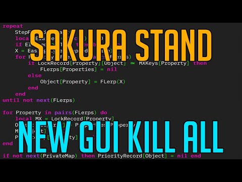 Sakura Stand Codes Roblox , 08-2021