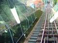 大山ケーブルカーの車窓から