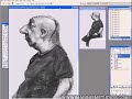 Pt2 - Digital Painting with Bobby Chiu - Old Man Sketch