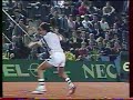 Leconte Mansdorf Davis Cup 1991