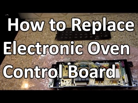 how to repair oven control board