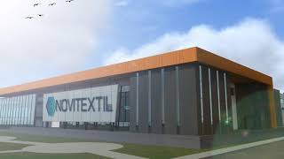 Фасадно оформление на производствена база на "NOVITEXTIL" BG