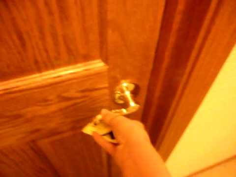 how to unlock a door with an id card