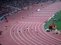 Liu Xiang 110m hurdle final at Good Luck BJ Event at the Olympic Bird\