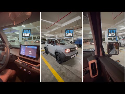 VF 3 lùi thế nào khi không có camera lùi, ghế sau nhô hơi cao??? |Autodaily.vn|