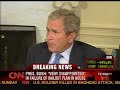 Bush Reaction H.R. 3997 Emergency Economic Stabilization Act