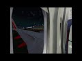 Night landing wing view at KPDX Night landing wing view at KPDX