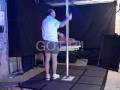 Quick Spin Warm-up Learning the Step Around Transition Yoga Block Demo for Simplly Sweet