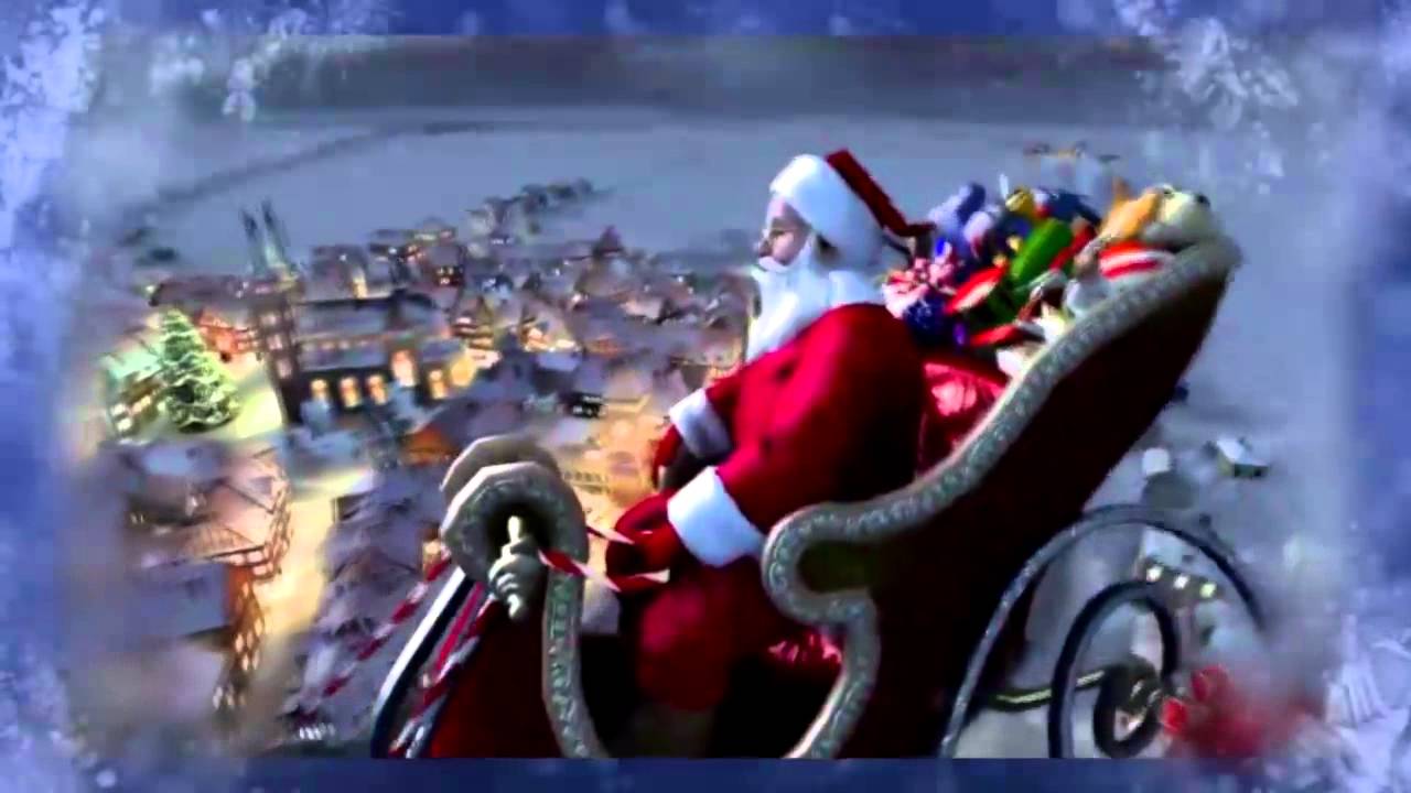 Il viaggio di Babbo Natale nella notte di Natale… Tanti Auguri!