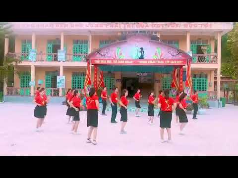 Nhảy dân vũ "Hãy đến với con người Việt Nam tôi" - trường TH số 2 Nà nhạn