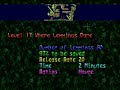 havoc level 17 - where lemmings dare