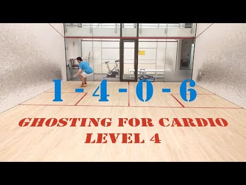 Squash - Ghosting For Cardio - Level 4 - 4m 34s