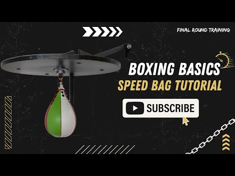 how to properly hit a speed bag