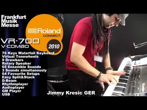 V-Combo VR-700 Frankfurt Musikmesse 2010 Booth Demo