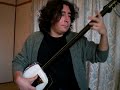Doraemon original song played on Tsugaru Shamisen