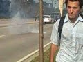 Protesters Run from Tear Gas at the RNC
