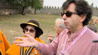 GlobeTrotter Jon Haggins TV in Almeida, Portugal