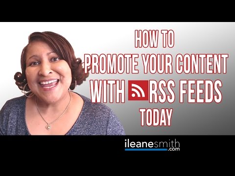 Watch 'How to Promote Your Content with RSS Feeds in 2016 '