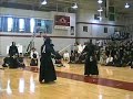 2007 Annual Harvard Invitational Shoryuhai Intercollegiate Kendo Tournament, UCLA A= white, UCSD A=red.  UCLA A Senpo is Julian Amano, UCSD A Senpo is Hojin Park.  Amano scores men point starting at 4:07 minutes to win; UCLA A wins Senpo match.  UCLA A placed first, and UCSD A placed second in the team tournament.Hojin Park placed third in the individuals tournamentFor more information about the Shoryuhai, please visit: http://www.hcs.harvard.edu/~kendo/shoryuhai.phpThanks to:Game - Julian Amano, Hojin Park, Shimpan, Courtside Staff, Harvard UniversityTournament Logistics - E. Hsu, HRKC, HRKCAAEquipment - J.Lu, S.ChenFootage and Post Production - me