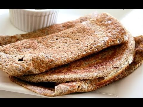 Recipe - Jonna Pindi Dosa (Sorghum Grains & Finger Millets Snack) Recipe With English Subtitles