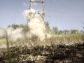 Pole demolition