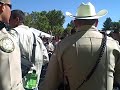 Protection Against Obama Crowd