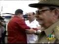 Raul Castro with Chavez