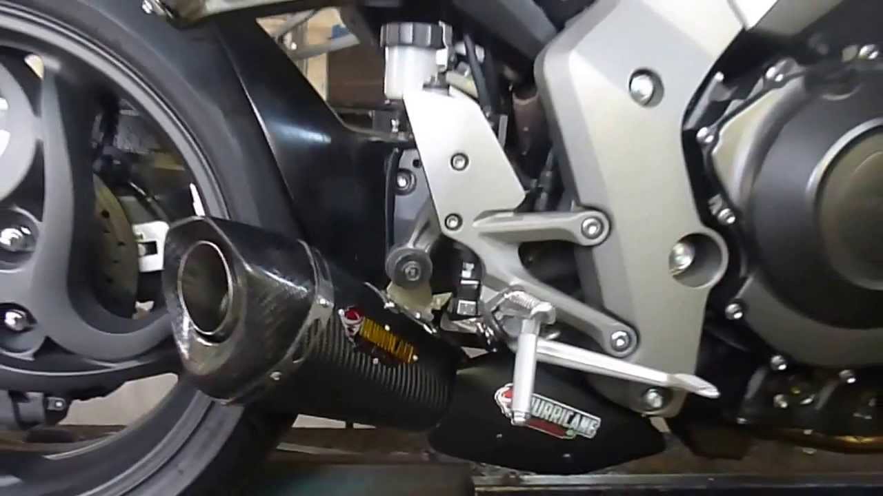 Capa do vídeo  Escapamento HF1 Inox Honda CB 1000R 2008 a 2017