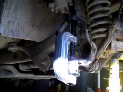 Tj Jeep ball joints Pt 2.MPG